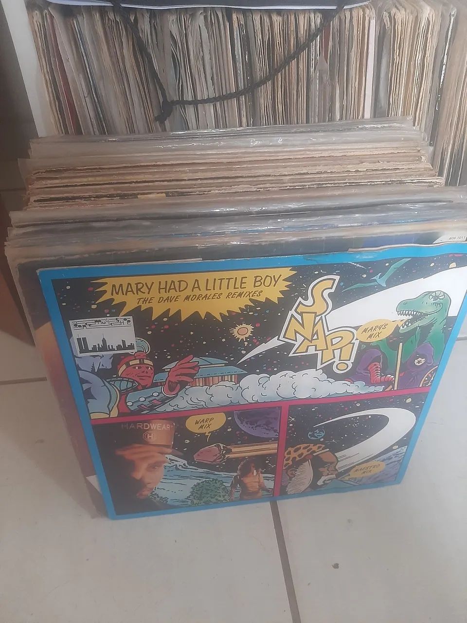 Discos de vinil flash house e diversos 