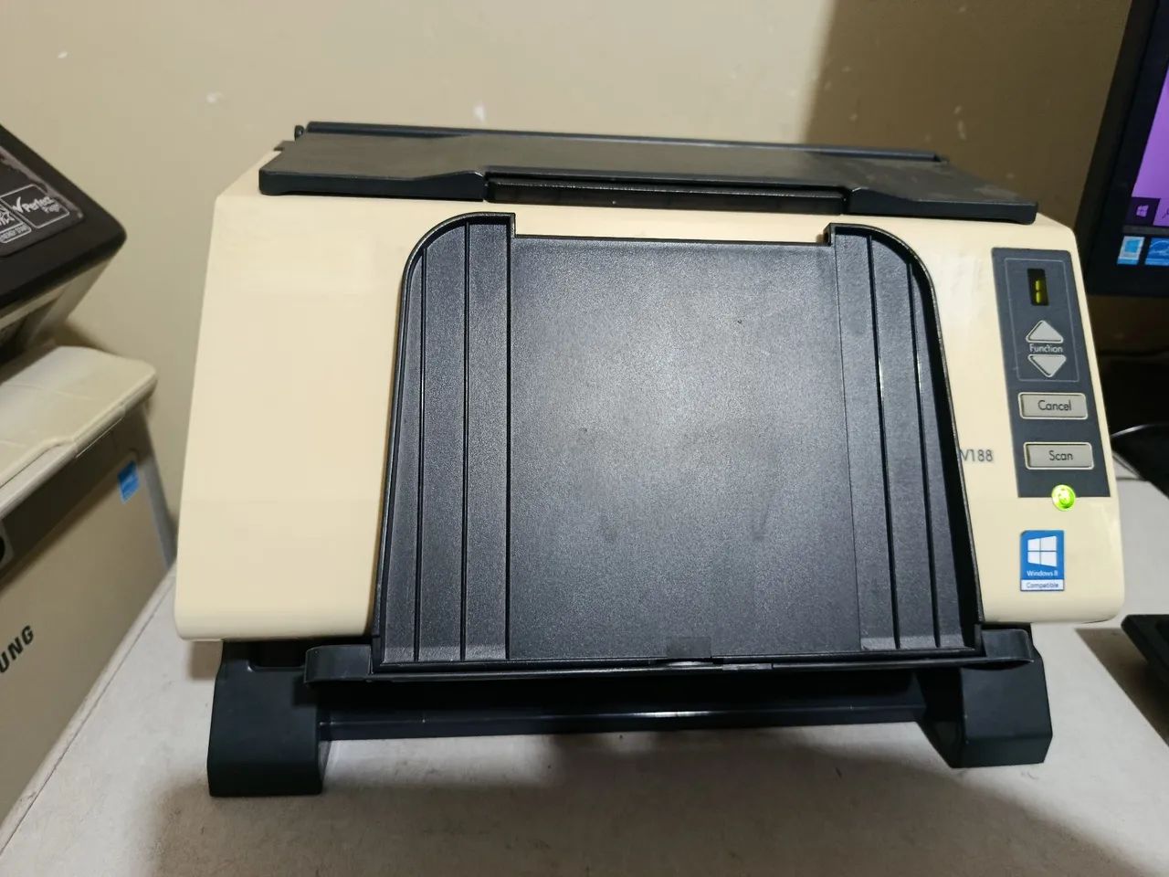 Scanner avision av188 completo com fonte e Cabo  - Foto 3