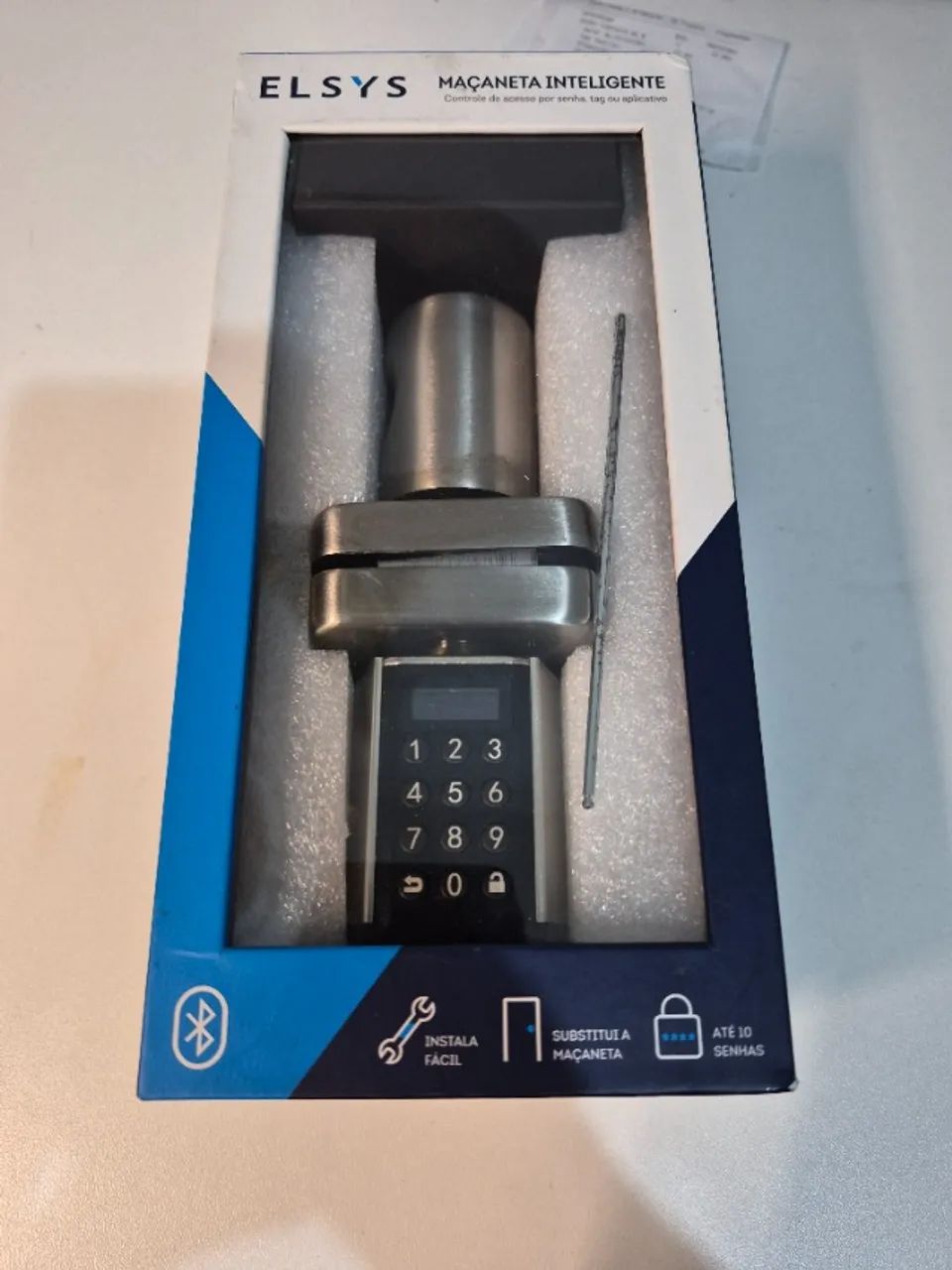 Maçaneta Digital Bluetooth Com Senha elsys Esf-bm300s