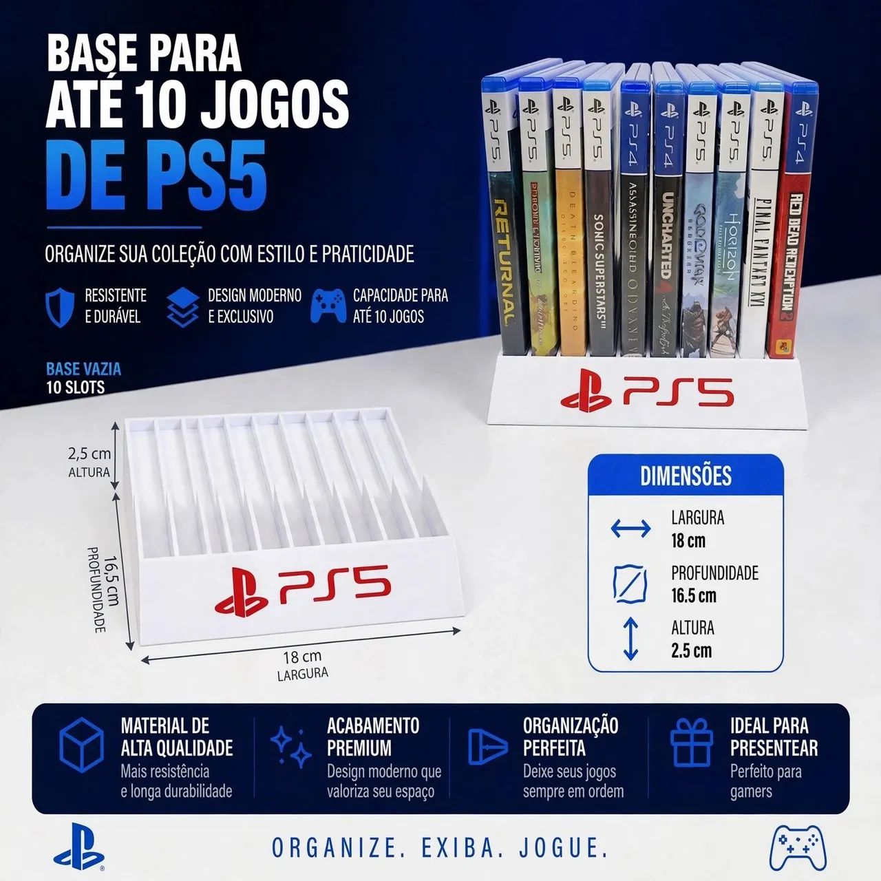 Base para jogos de PS5 - Foto 3