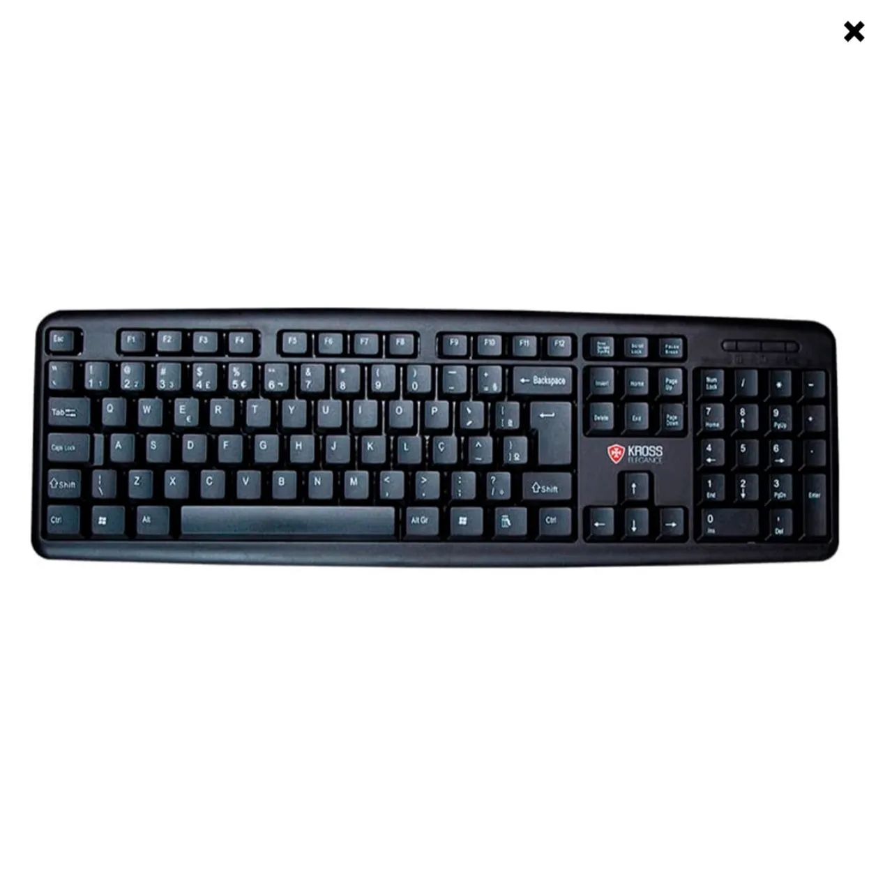 Teclado Com Fio Kross Elegance, USB, ABNT2 - KE-K095V2 - Foto 2