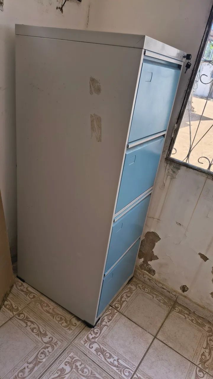 Arquivo 4 cavetas com chave, aceito cartão - Foto 2