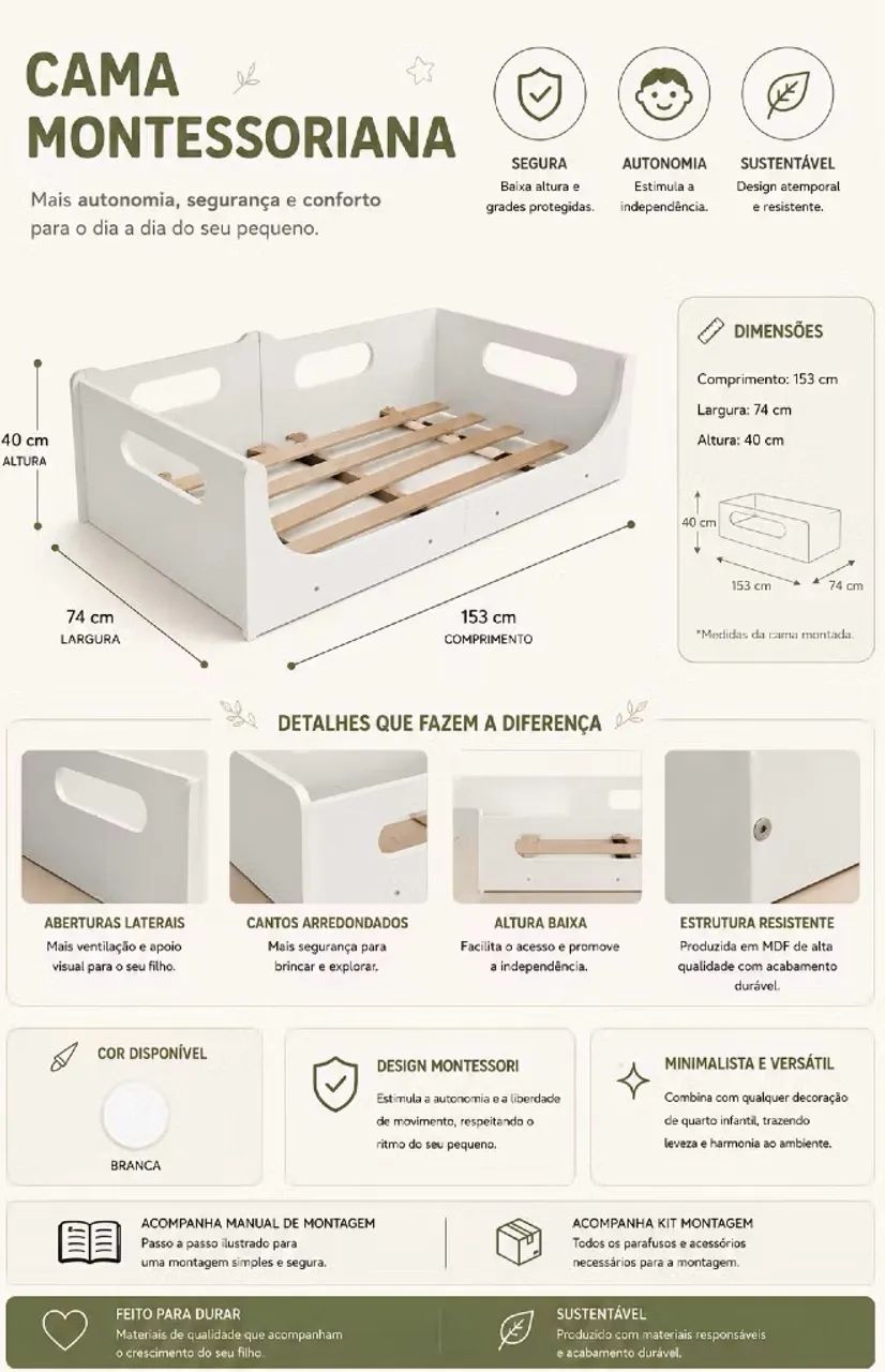 Cama Montessoriana - Foto 3