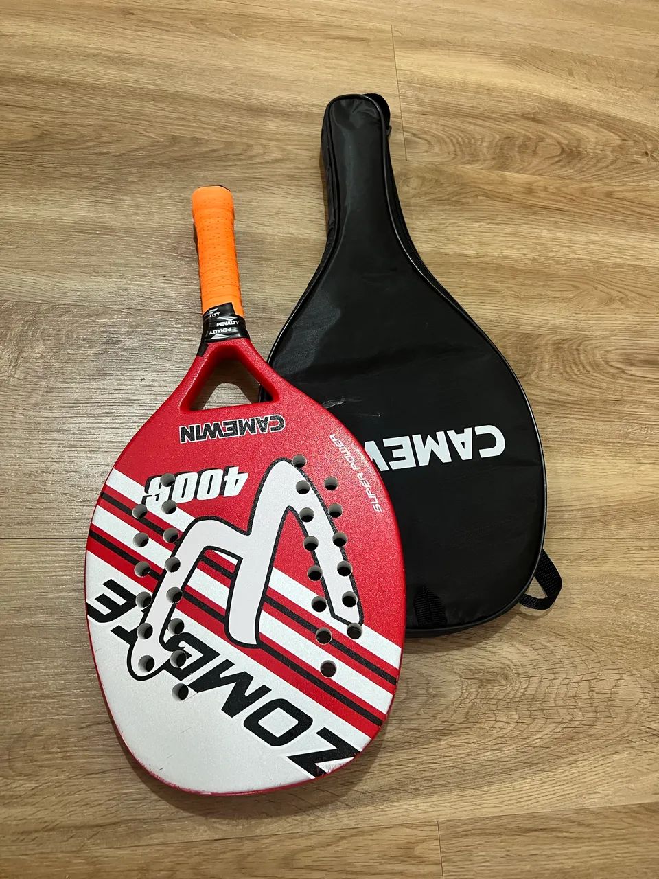 Raquete de Beach Tennis Camewin 4001 + Capa - Foto 5