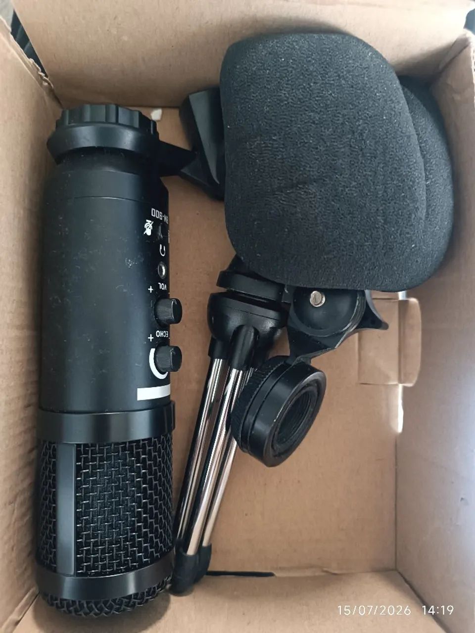 Microfone condensador