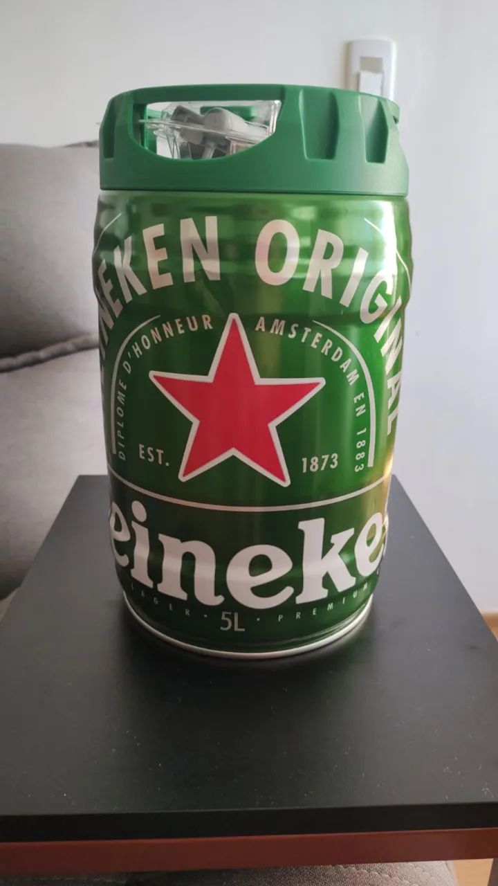 Barril Chopp Heineken 5L