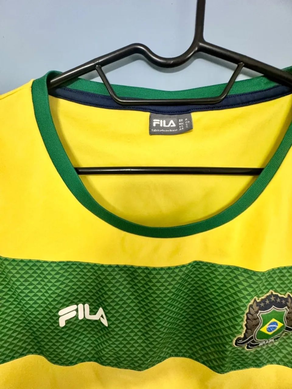 Camisa Fila TAM P Brasil  - Foto 2