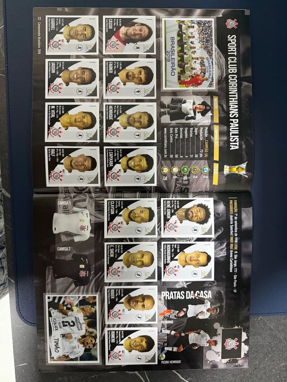 Álbum figurinhas Brasileirão completo 2018 - Foto 2