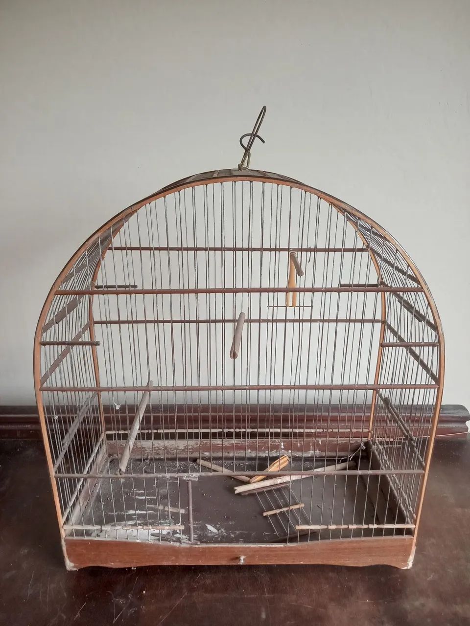 Gaiola com defeito 