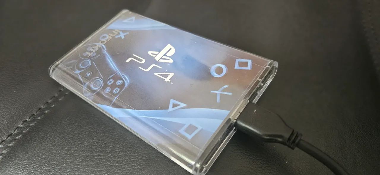 HD externo 500GB com jogos PS4