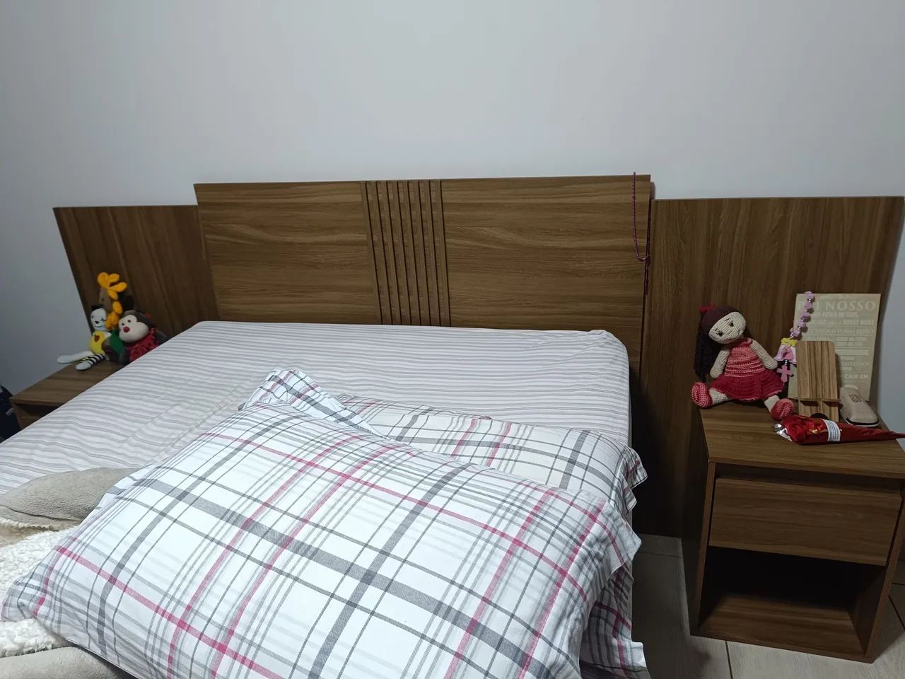 Cabeceira de cama de casal 