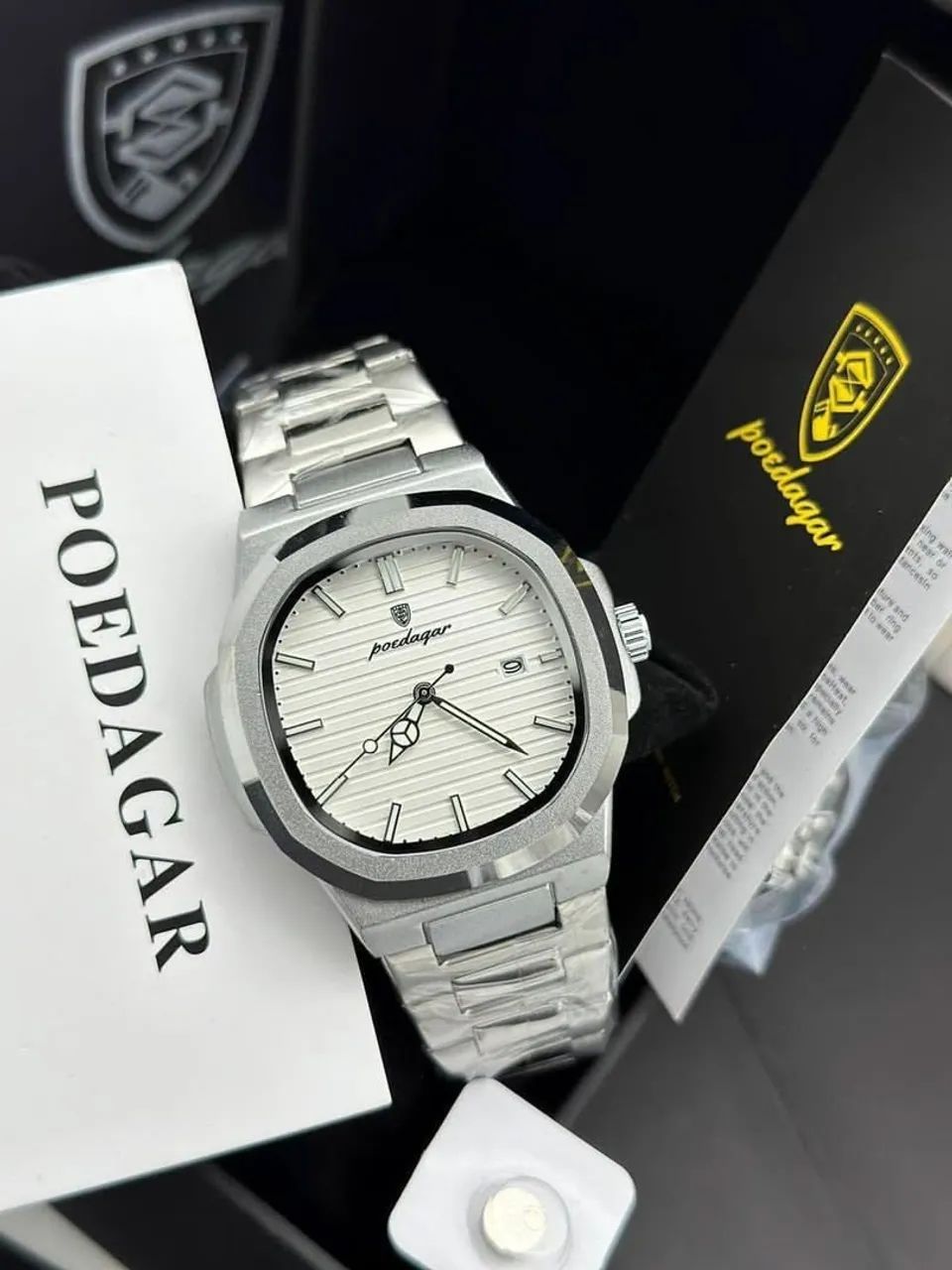 RELÓGIO POEDAGAR PREMIUM - ELEGÂNCIA E QUALIDADE QUE IMPRESSIONAM!