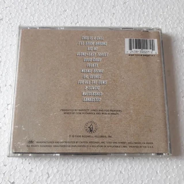1º CD do Foo Fighters Importado - Foto 2