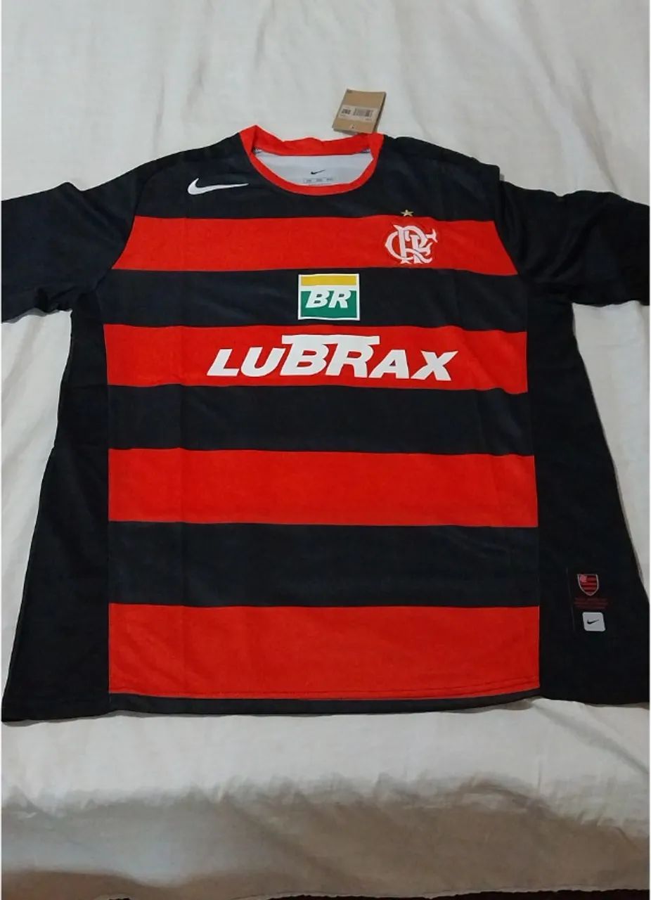 Camisa 3 Retrô Flamengo 2005 primeira linha 