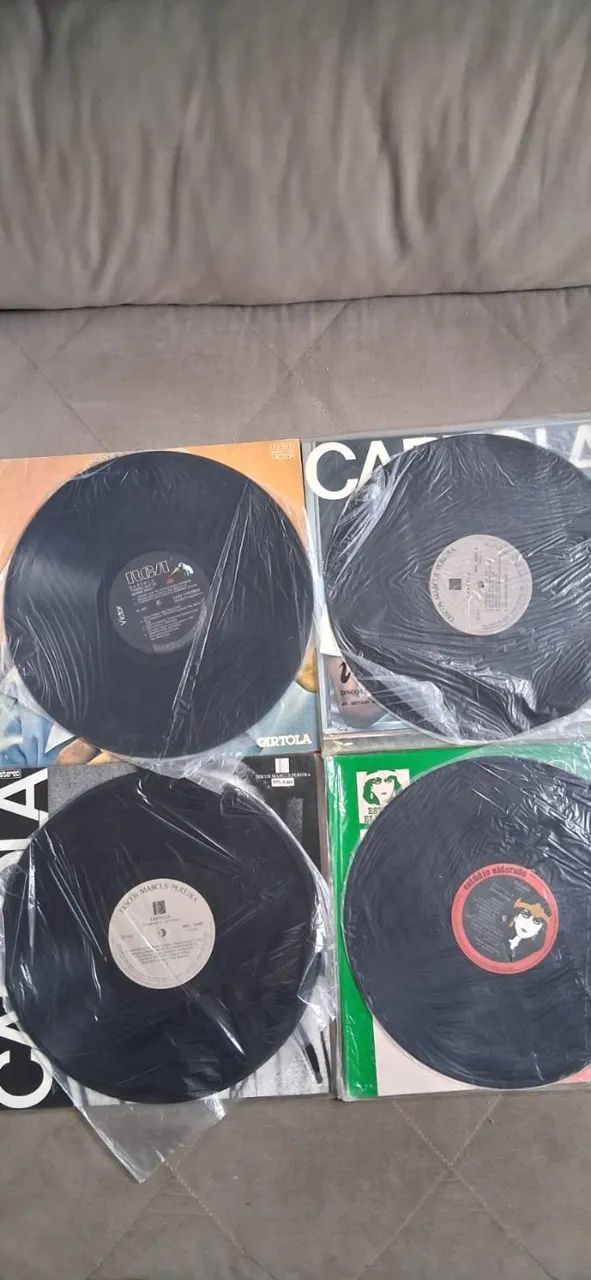 4 lps cartola usados - Foto 3