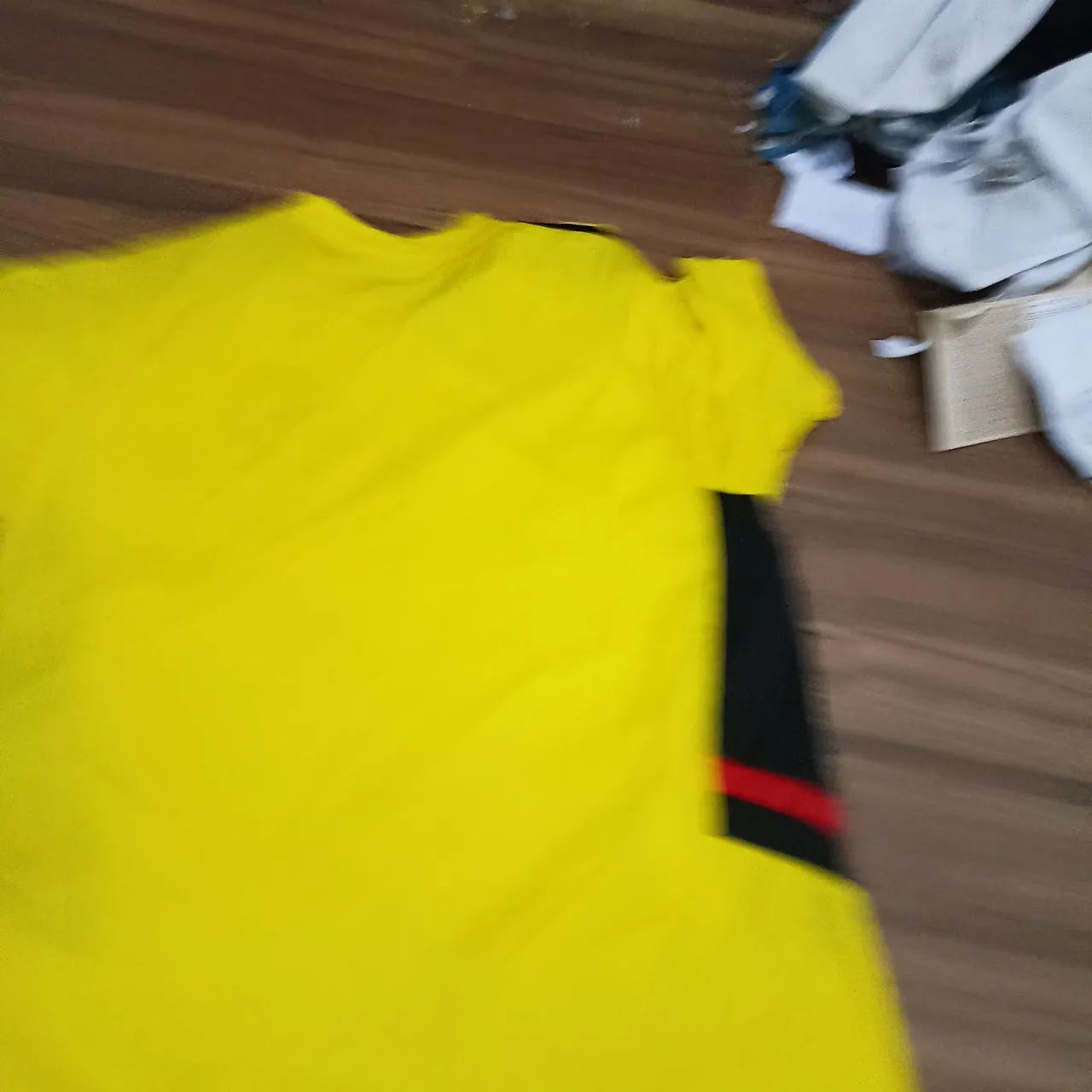 camisa do flamengo amarela - Foto 2