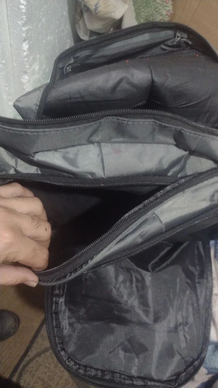 Mochila cinza - Foto 3