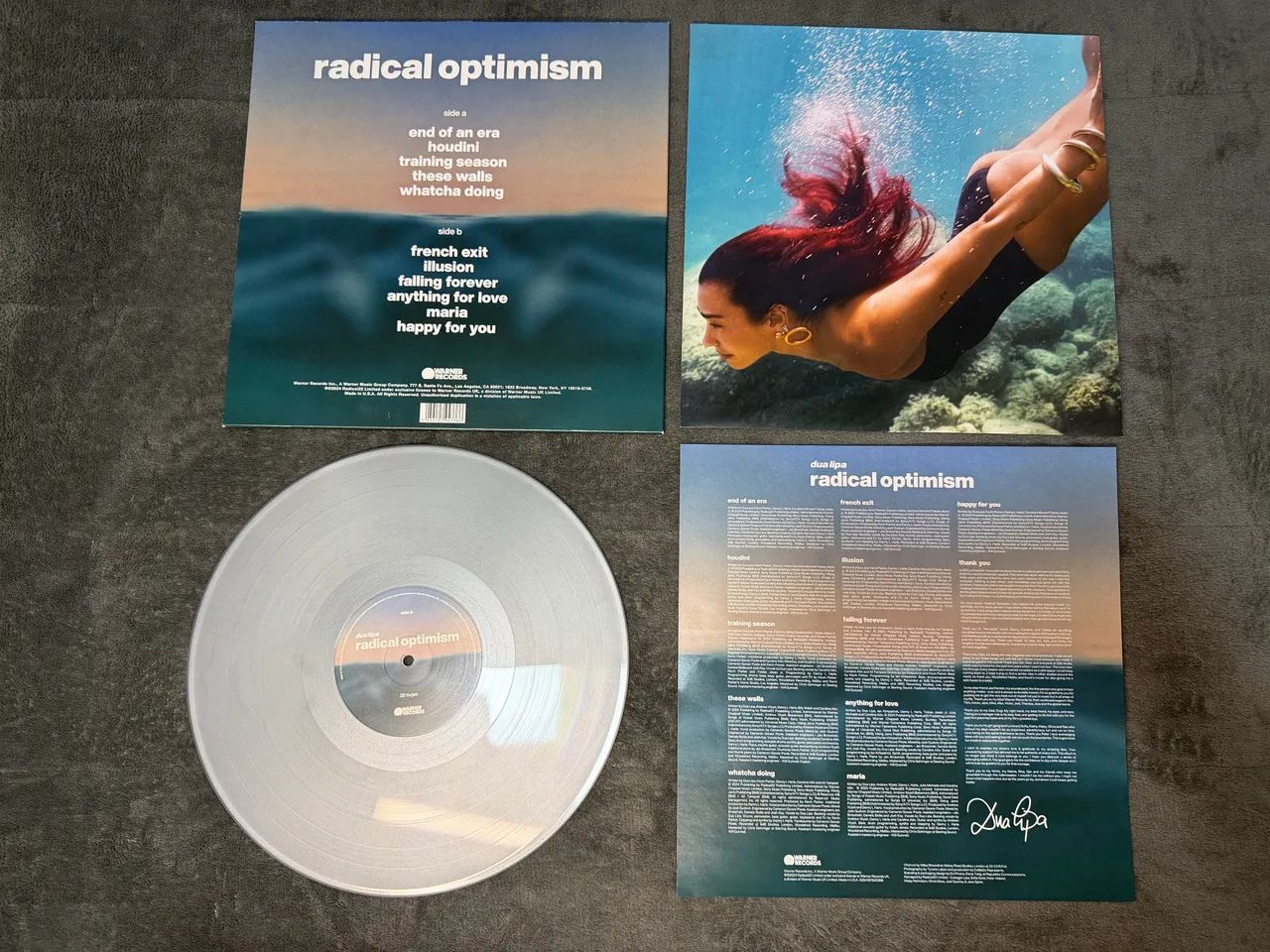 VINIL DUA LIPA - RADICAL OPTIMISM (VINIL CINZA OPACO) [B&N EXCLUSIVE] - Foto 3