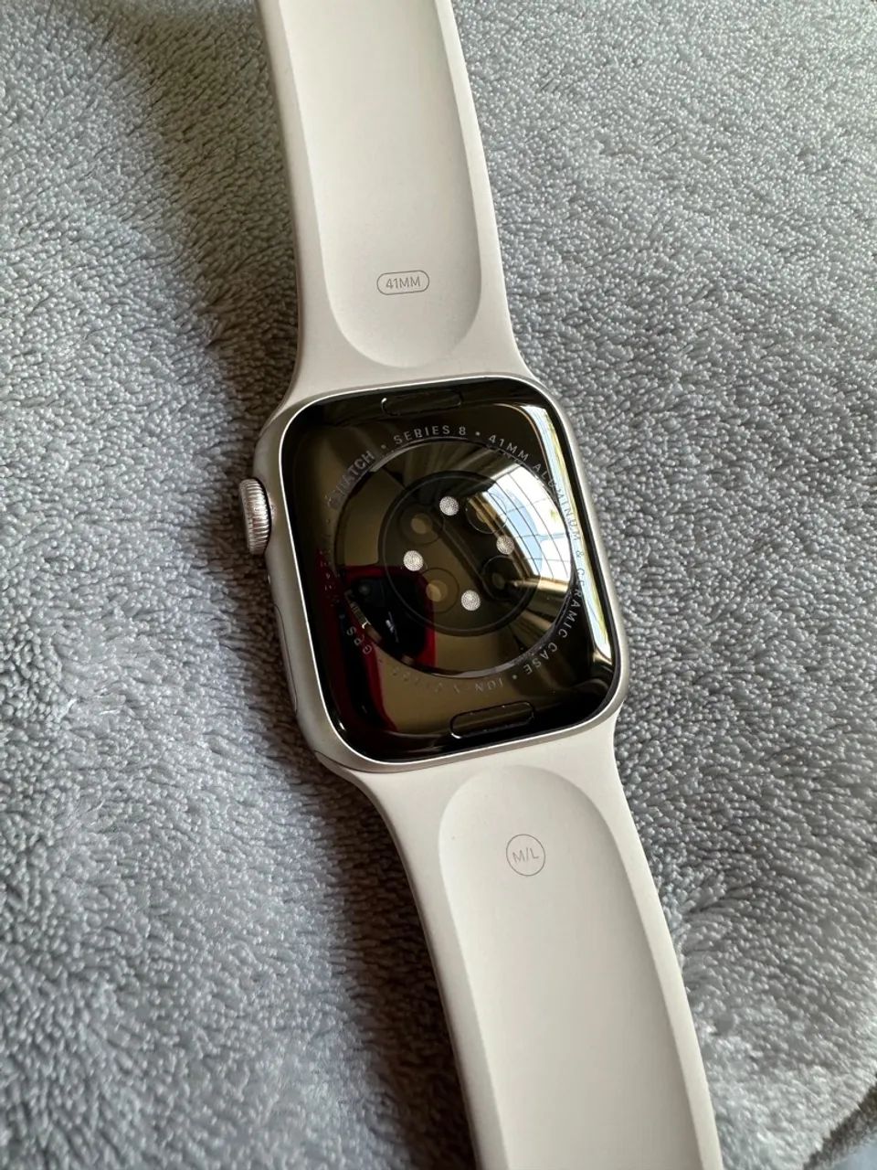 Apple Watch serie 8 41mm cor estelar GPS  - Foto 4
