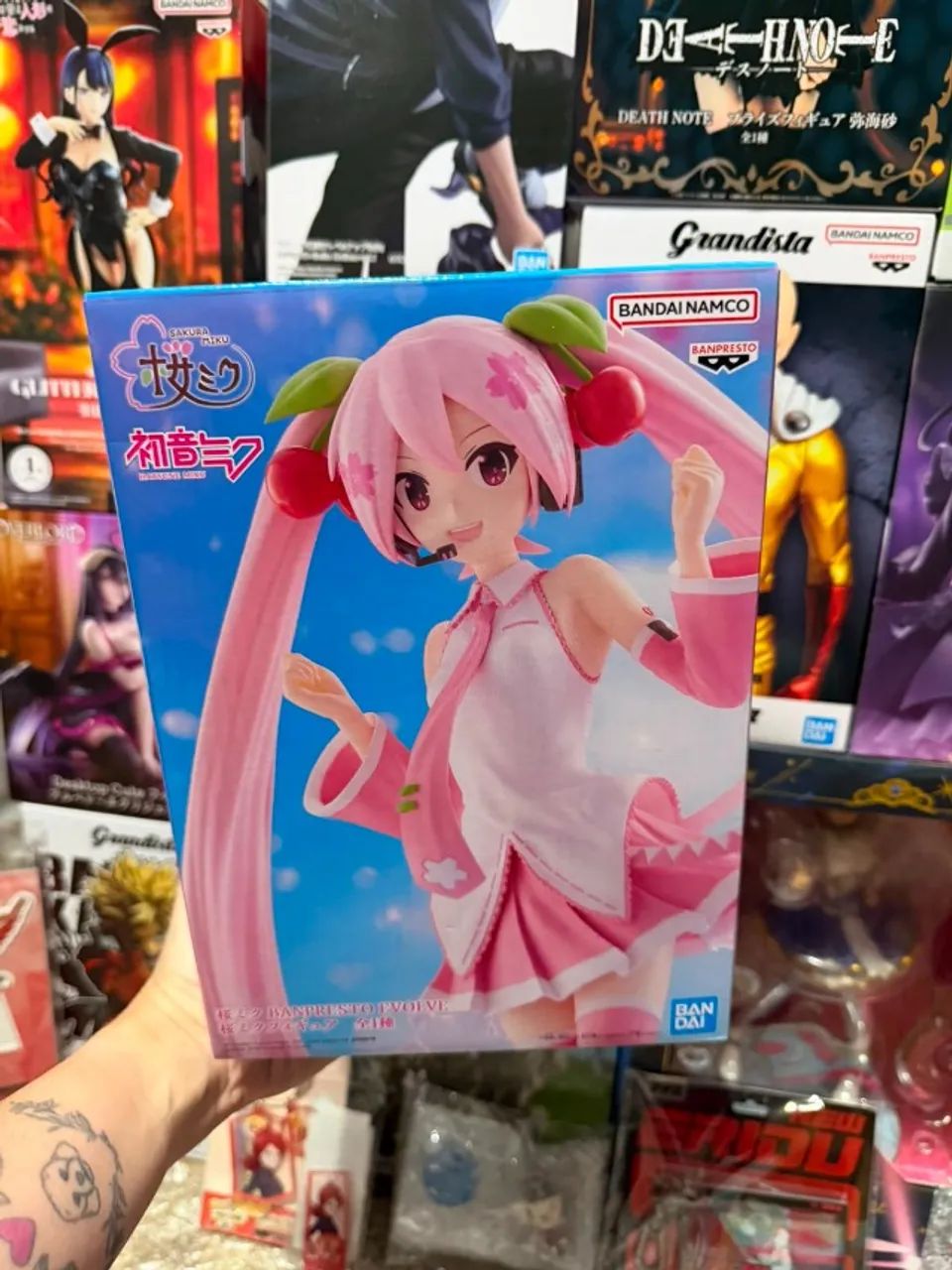 Action Figure Banpresto - Hatsune Miku - Sakura Ver. - Evolve - Foto 4