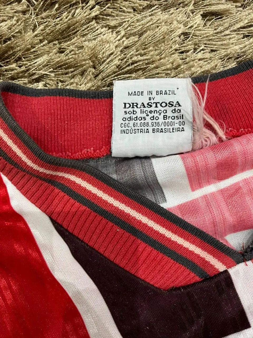 Camisa são Paulo SPFC TAM 1996 - Foto 4