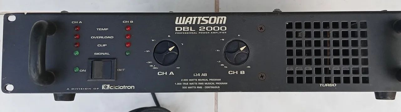Amplificador dbl 2000 - Foto 2