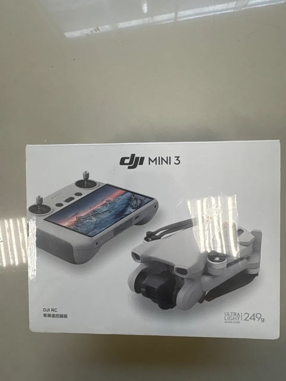 Drone DJI Rc Mini 3 com tela LACRADO 