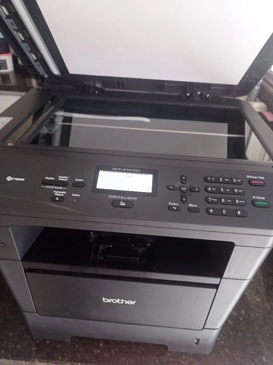 Multifuncional Brother DCP-8157DN Monocrática  - Foto 2