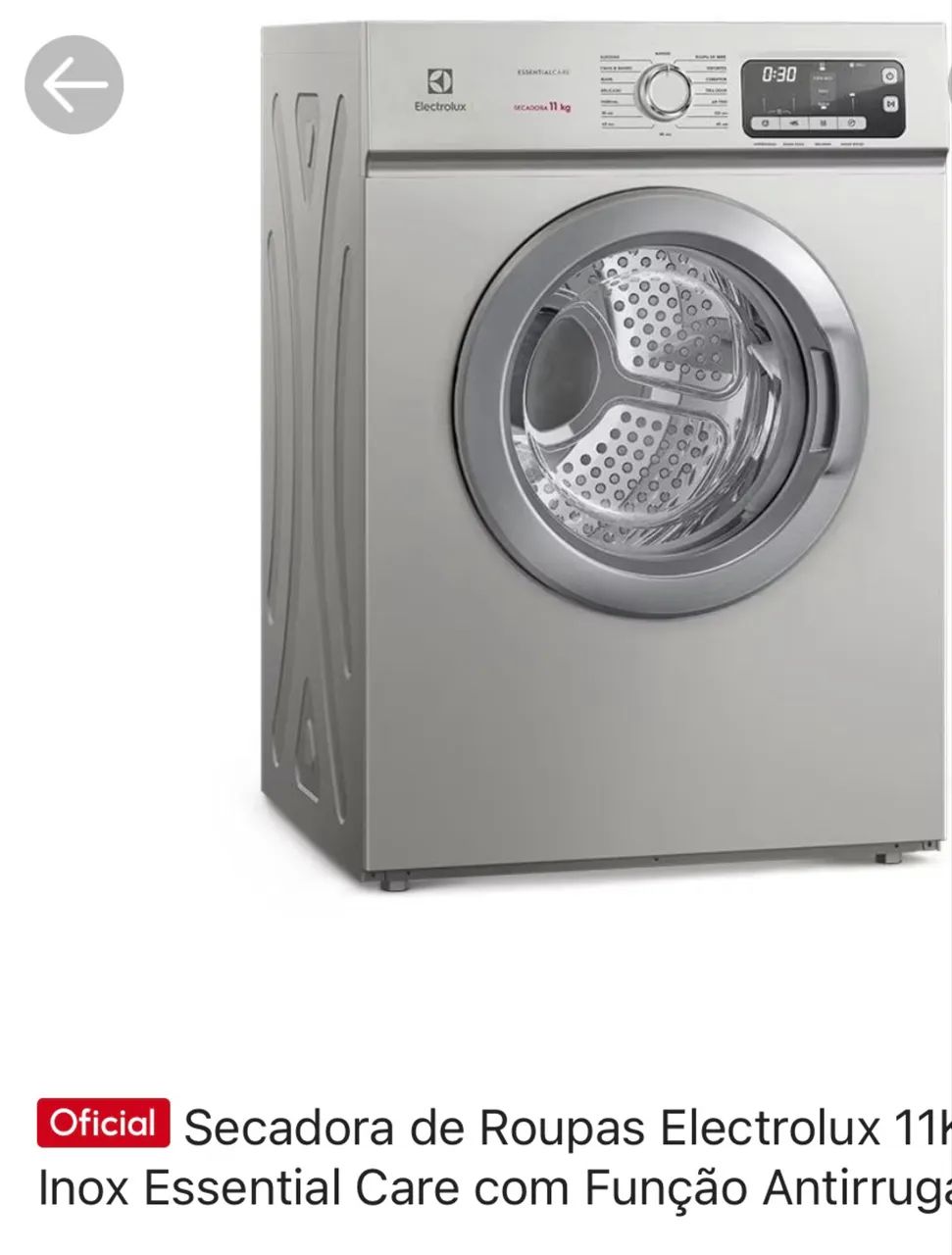 Vendo Secadora de roupas nova ! 