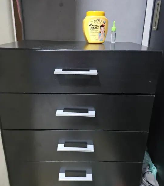 Cômoda Para Quarto Com 5 Gavetas