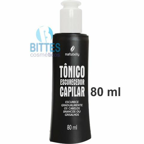 Tônico Capilar Natubelly Preto Escurece Fios Cabelos Branco - Foto 2