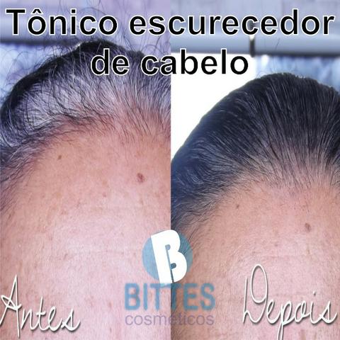 Tônico Capilar Natubelly Preto Escurece Fios Cabelos Branco - Foto 5
