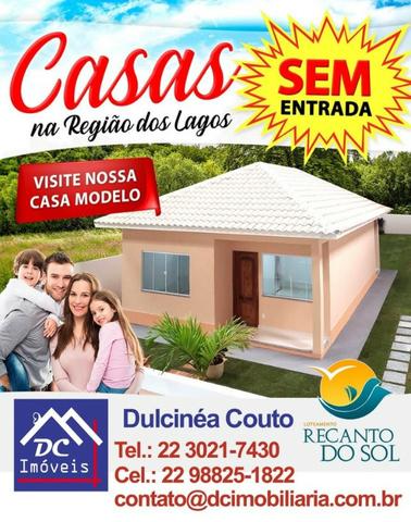 Casa 02 quartos s/01 suíte no bairro Iguaba- Com prestação a partir R$ 1.401,39