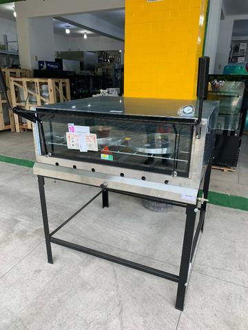 Forno com pedras refratárias tamanho 1,10x1,00m - ideal para pizzaria - casa de bolos - Foto 4
