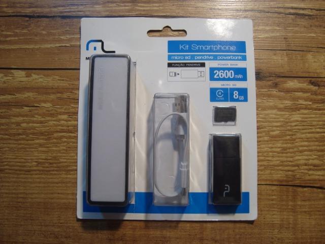 Kit Smartphone Multilaser Com Cartão 8 Gb Leitor Cartão Mc200