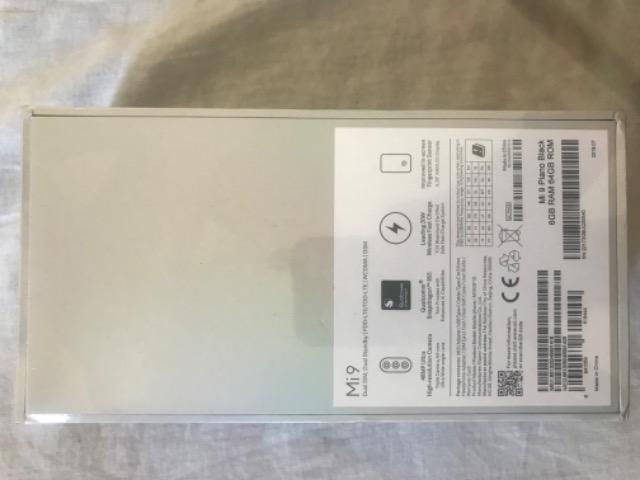 Celular Xiaomi MI 9 Black Piano
