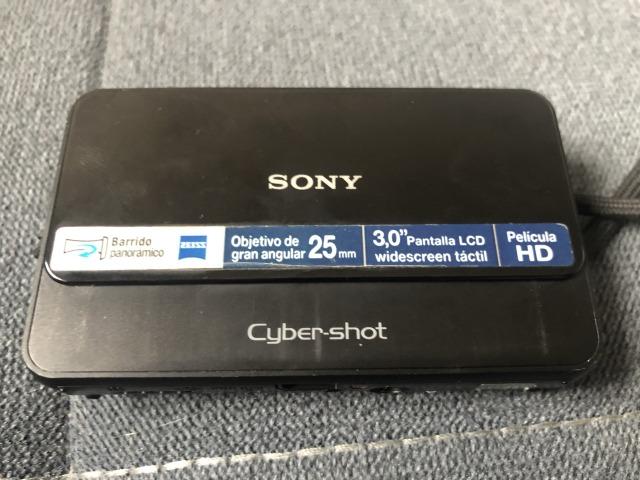 Câmera Sony DSC T110 + Cartão de 4 GB - Foto 2