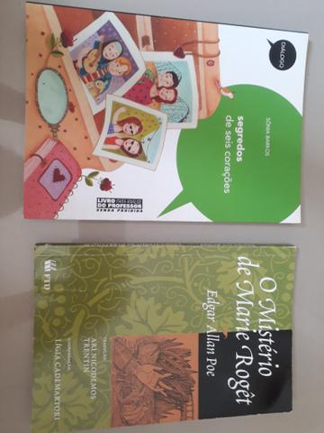 Livros variados cada um por 5 reais