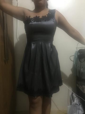Vestido tafta tamanho P/M - Foto 2