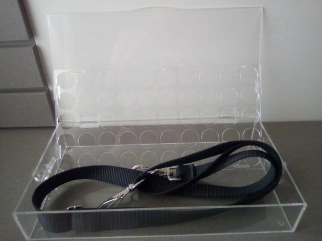 Expositor para brigadeiro acrílico com tampa