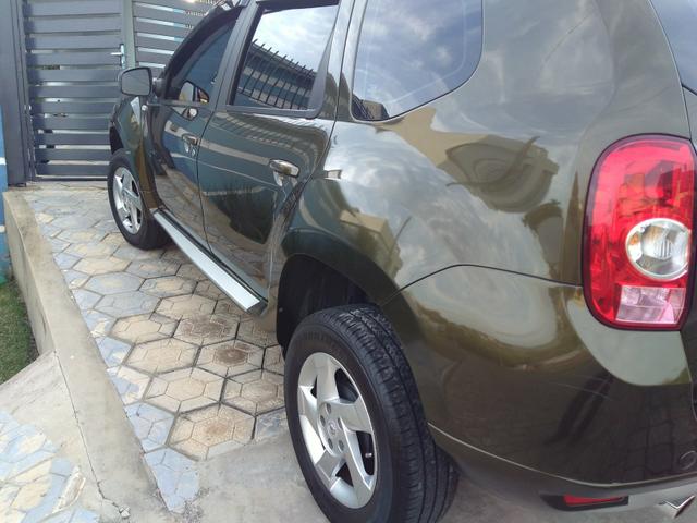 Duster 2014 1.6 Bco Couro Câmera de Ré - Foto 2
