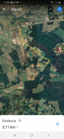 Sitio anexo ao aeroporto com 76.000 metros. Plantio ..soja ..água em abundância. - Foto 18