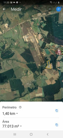 Sitio anexo ao aeroporto com 76.000 metros. Plantio ..soja ..água em abundância. - Foto 20