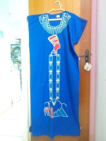 Vestido Árabe Abaia Azul - Foto 2
