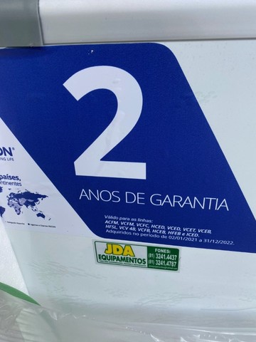 Freezer dupla ação - horizontal - porta de vidro - 2 anos de garantia  - Foto 3
