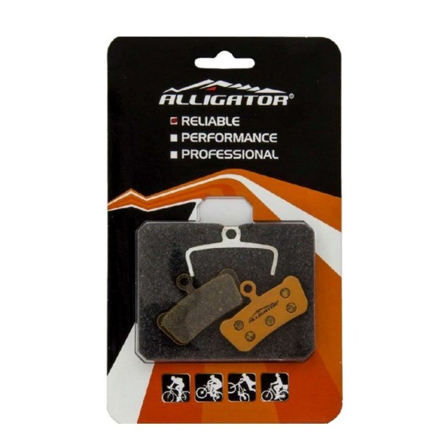 Pastilha de Freio à Disco Alligator para Avid Sram Guide Trail Padrão 4 Pistões 7737