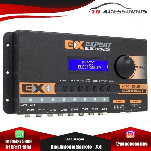 Processador de Audio PX8.2 connect expert