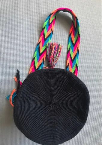 Bolsa de ombro saco em croche colombiana NOVA - Foto 3
