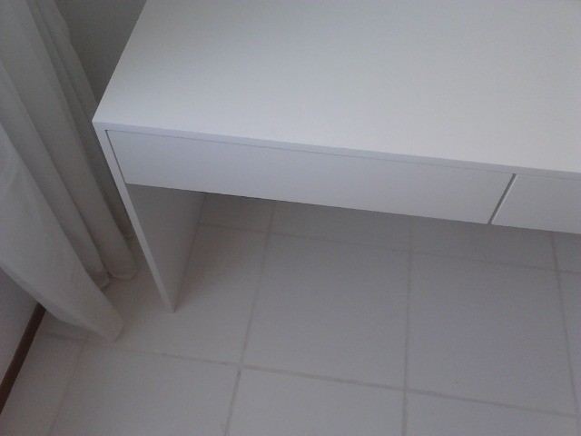 Escrivaninha/ Mesa De Escritório Mdf Branco Tx - Foto 2