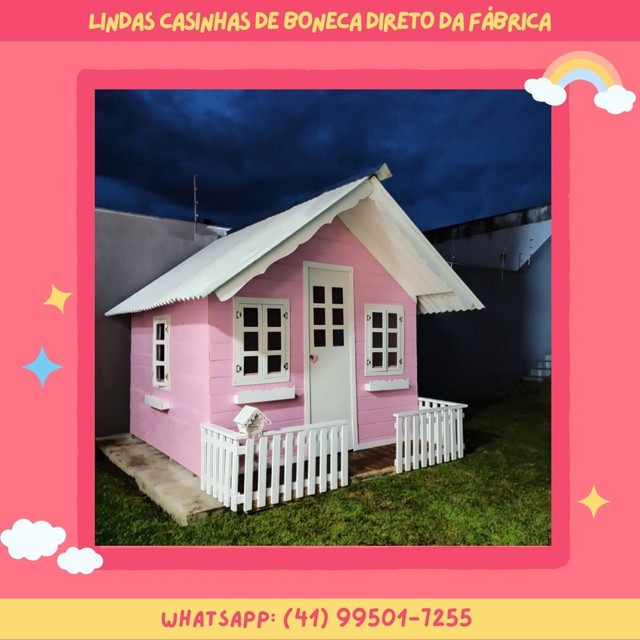 Casinha de boneca direto da fábrica  - Foto 5